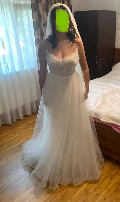 Rochie mireasa UMA - Innocenti Sposa, marimea 38/M - OCAZIE - a costat 1000 euro
