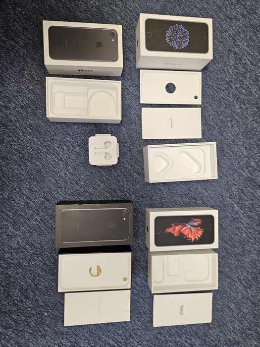 Lot set 4 cutii Apple Iphone 6 si 7