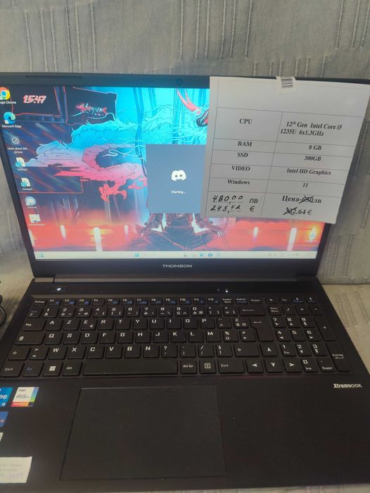 Thomson NoteBook Computer NL57PU