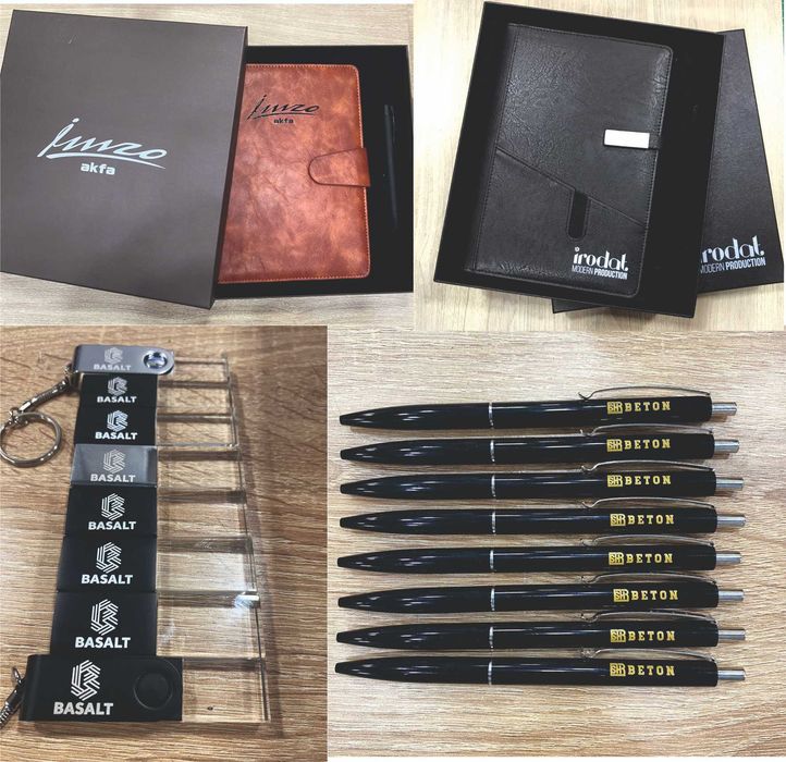 Сувенирлар ежедневник,байрок,термос,ручки,повербанк,бакал печать