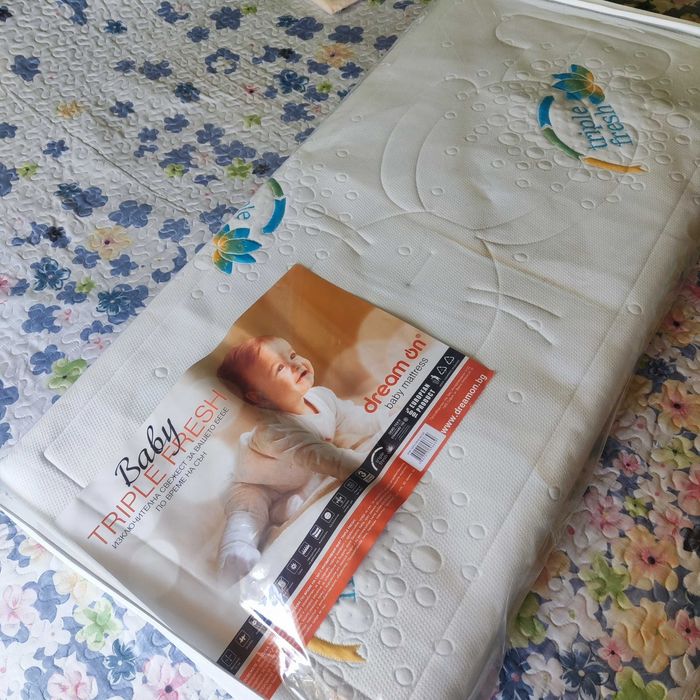 Бебешки матрак Dream On Triple Fresh 60/120/12