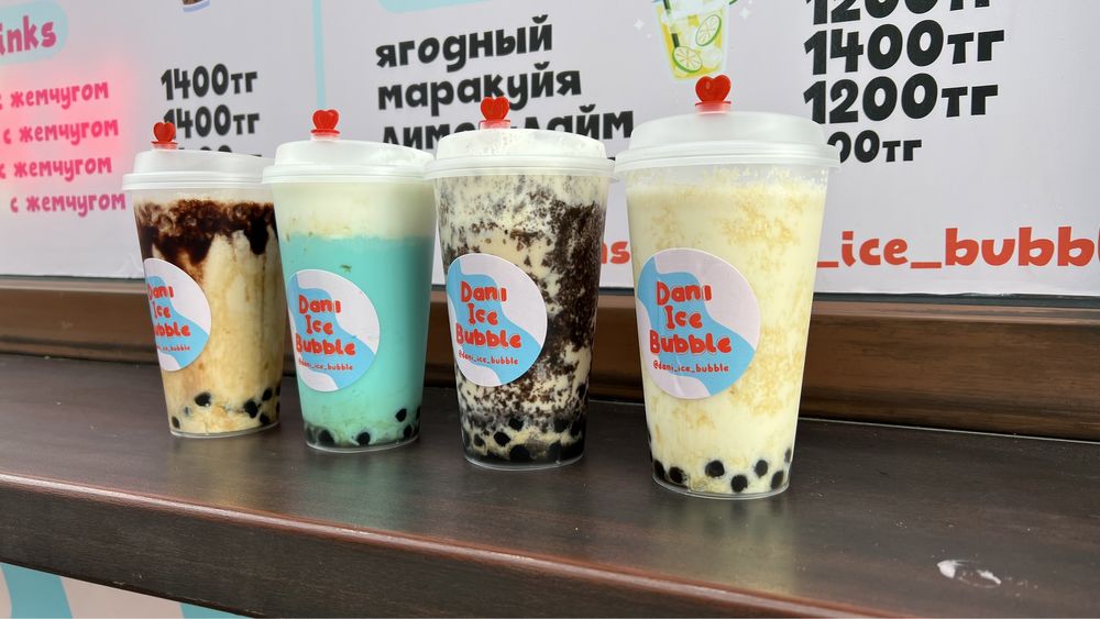 Рецепт мороженого и бабл ти