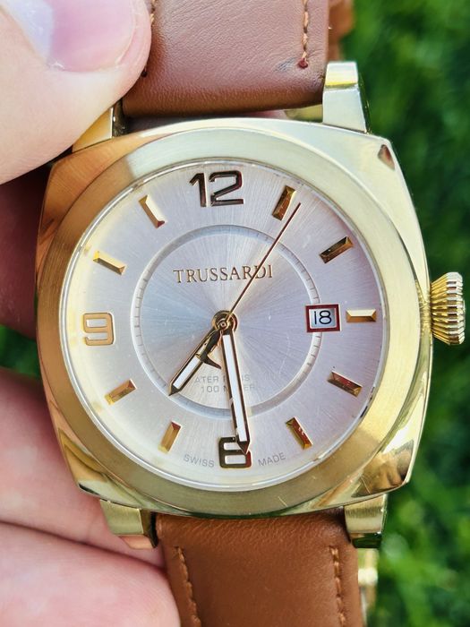Ceas barbatesc TRUSSARDI 1911 Gold Mens Brown