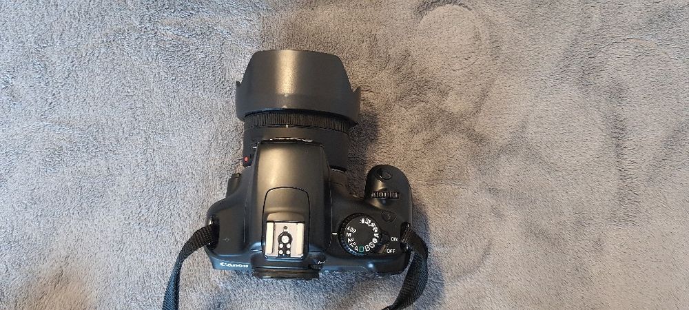 Canon EOS 1100D + 3 обектива (18–55, 55–250, 50mm) + аксесоари
