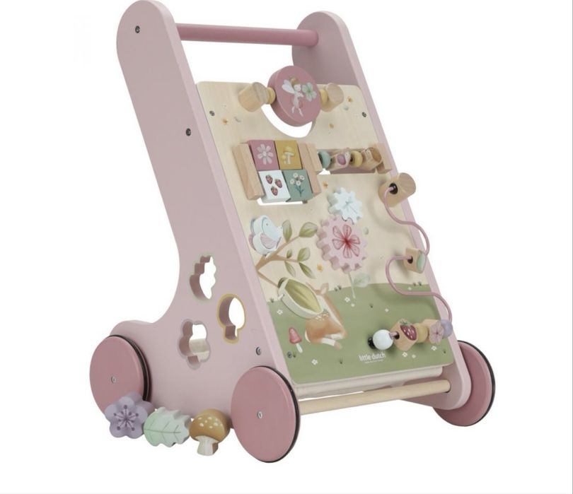 Дървена проходилка с активности Little Dutch Fairy Garden