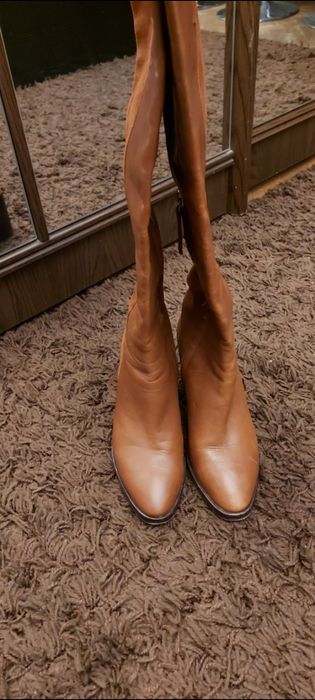 Cizme dama ZARA piele naturala