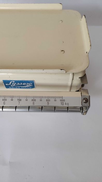 Винтидж масивна кухненска везна до 10 кг Lissex Швейцария