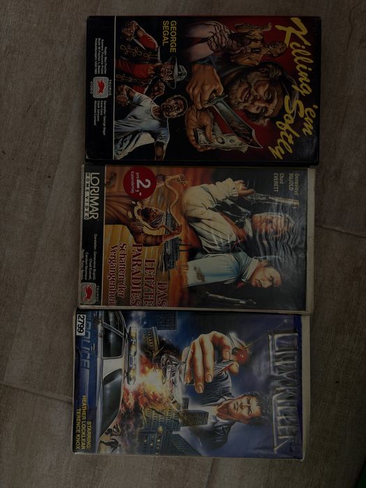 Casete cu filme vechi