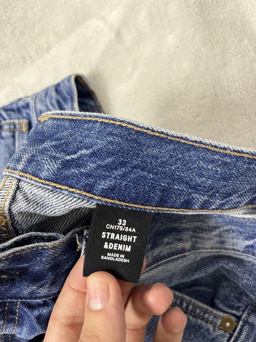 Blugi straight fit custom