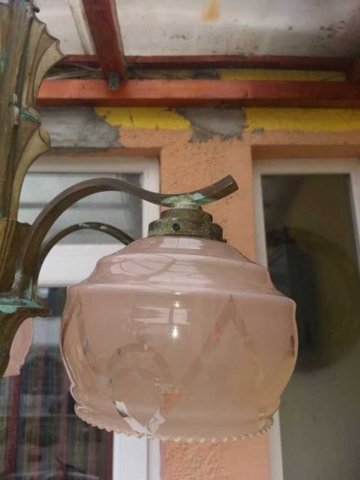 Candelabru din bronz ardeco