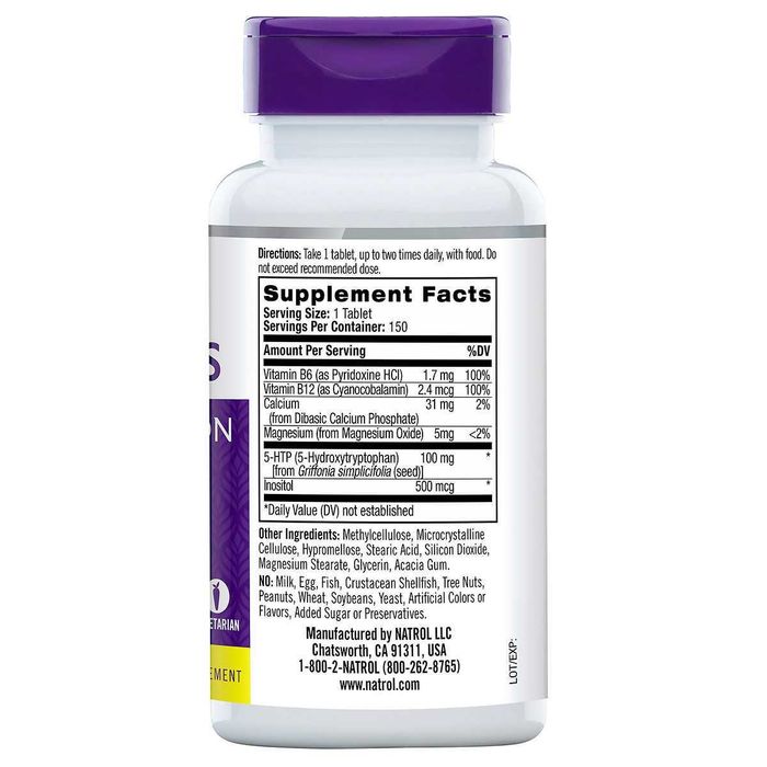 5-HTP Plus Настроение и Расслабление 100 мг, 150 табл США