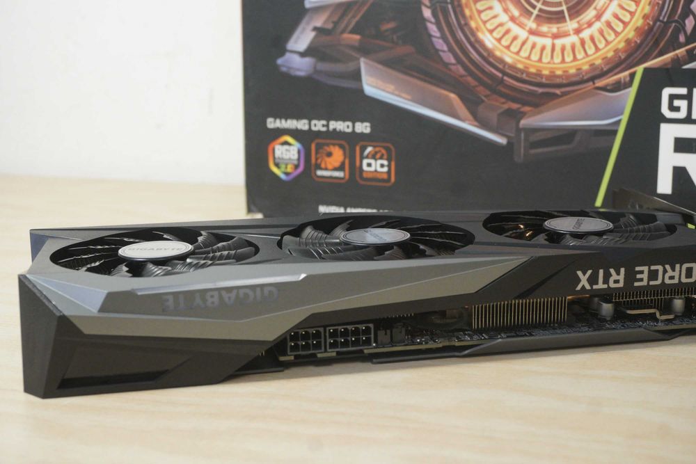 GPU RTX 3060 Ti 8GB Gigabyte Gaming OC Nvidia GeForce Видеокарта / Вкл.ДДС
