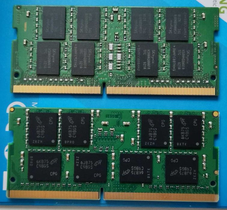 16GB (2x8GB) RAM DDR4-2133 SO-DIMM, Dual rank (2Rx8)