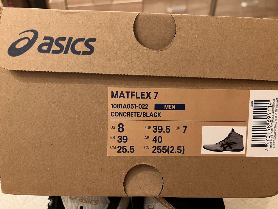 Борцовки Asics, номер 39.5