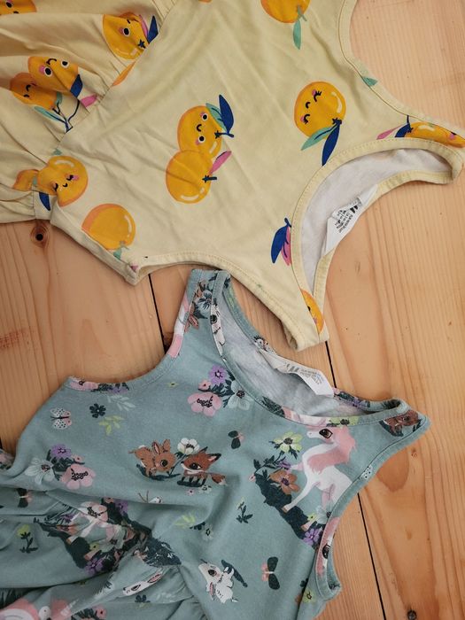 Lot rochite, salopete, fusta  vara fetite 2-4 ani