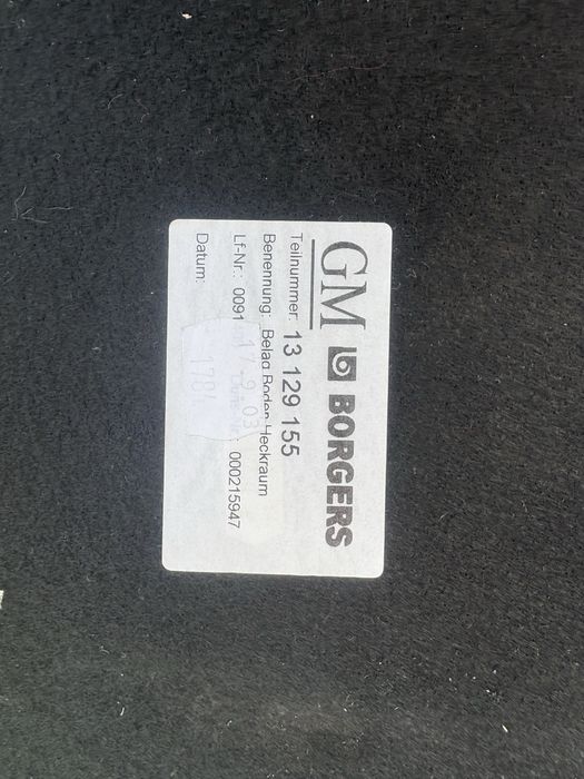 Кора - багжник Ауди А4/ Audi A4 b6