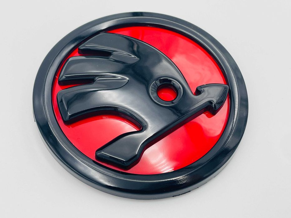 Emblema compatibila Skoda 80 mm spate