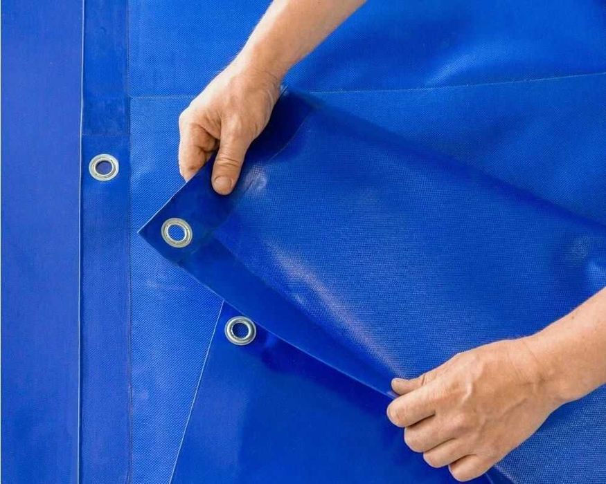 Тент укрывной ПВХ, Тент брезент с изоляцией, Баннер, утепленный