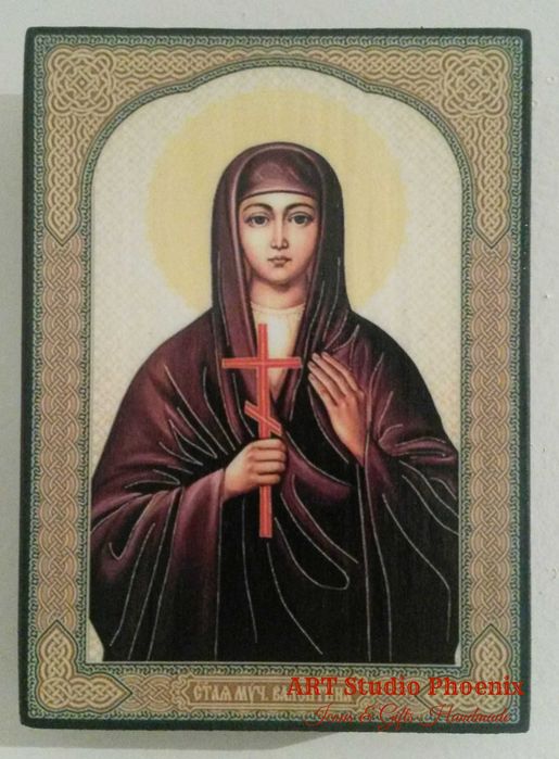 ИКОНИ НА СВЕТЦИ -5-та част- 20 лв. /р-р 11х8х1,8см/ iconi na svetci