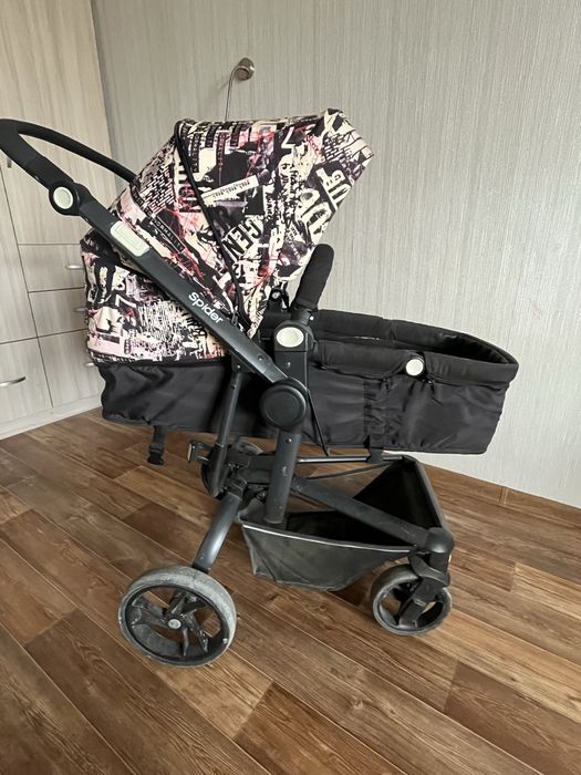 Коляска трансформер Babyton Spider + автокресло