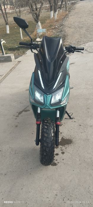 Mototsikl moto skuter benzinli hamma joyi ishladi garantiya