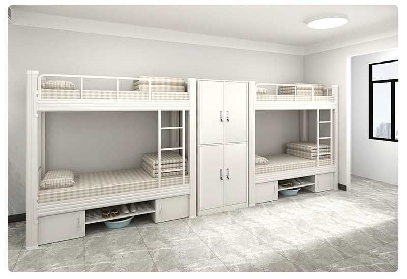 Металлическая кровать для двух человек/ikki qavatli variant