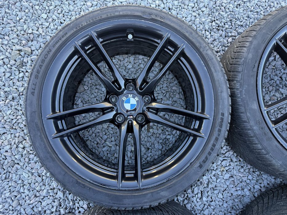 Jante BMW 19 style M 641 originale 2 latimi anvelope noi F10 F30 F34