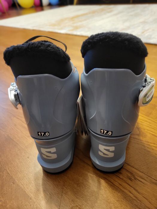 Clapari copii (unisex) noi albastru/mov, marime 17 (marime EU 27-28)