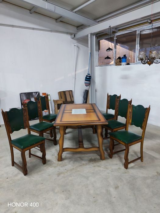 Masa cu Scaune Stil Rustic - Mobilă Vitange Germania