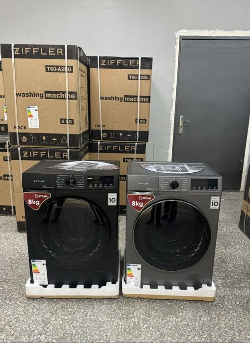 Mega aksiya Ziffler immer rulls kir yuvish mashinasi 8 kg dastavka