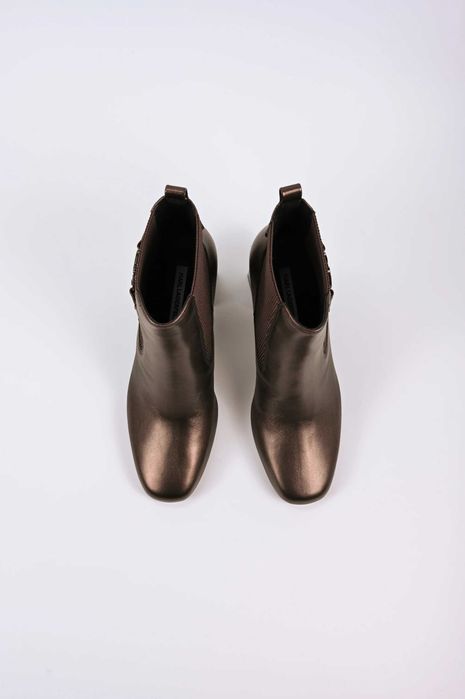 Дамски Боти Karl Lagerfeld ASTRA NOVA Ankle Gore Boot 1BZ - Bronze