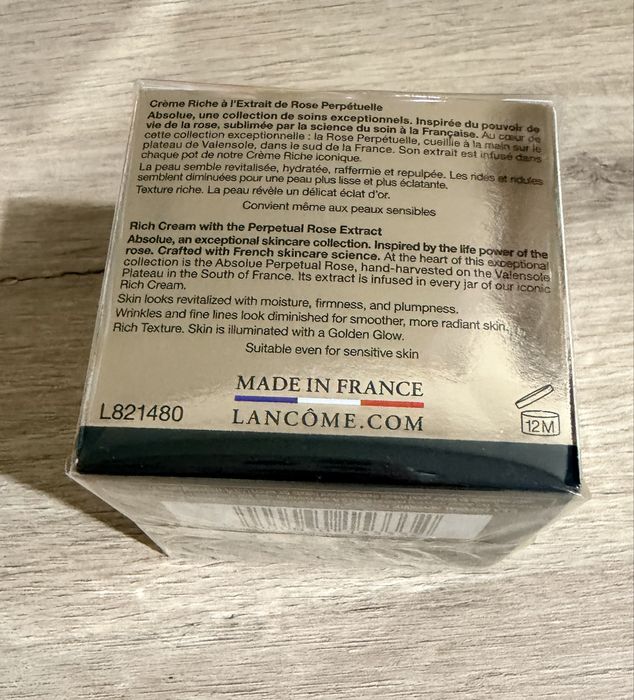 LANCÔME ABSOLUE RICH CREAM дневен крем за лице