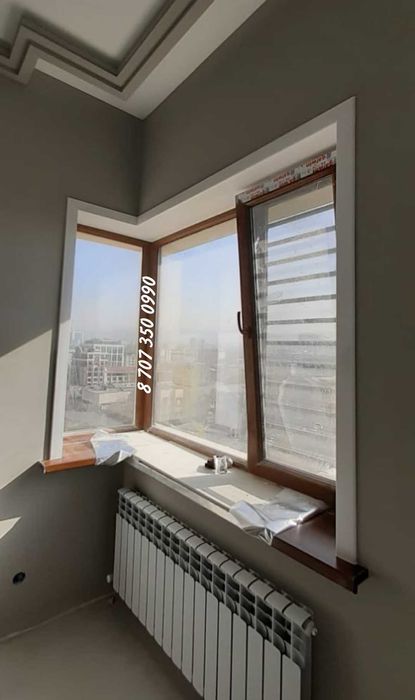 Установка пластиковых откосов!