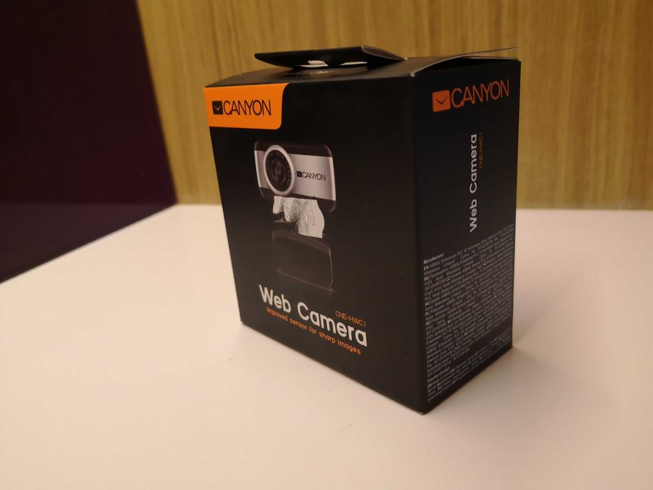 Уеб камера Canyon CNE-HWC1 с микрофон (Нова)
