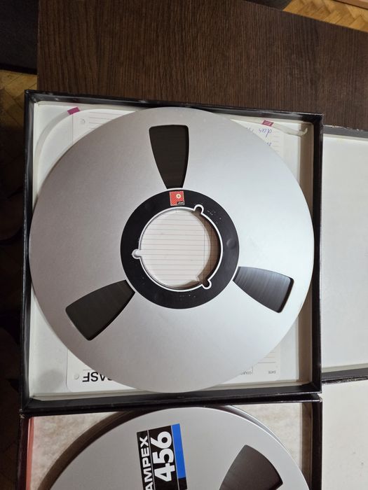 Benzi magnetofon de 26, role aluminiu