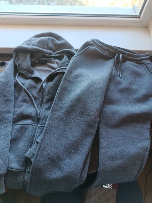 Trening gri S unisex, captusit