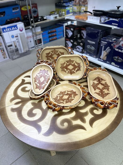 Астау. Табак . Агаш ыдыс