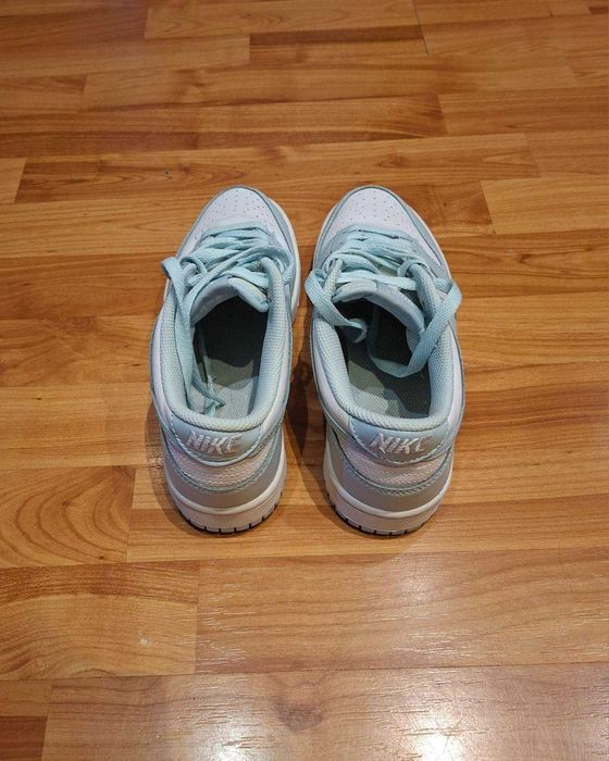 Маратонки-nike dunk low "light armory blue"
