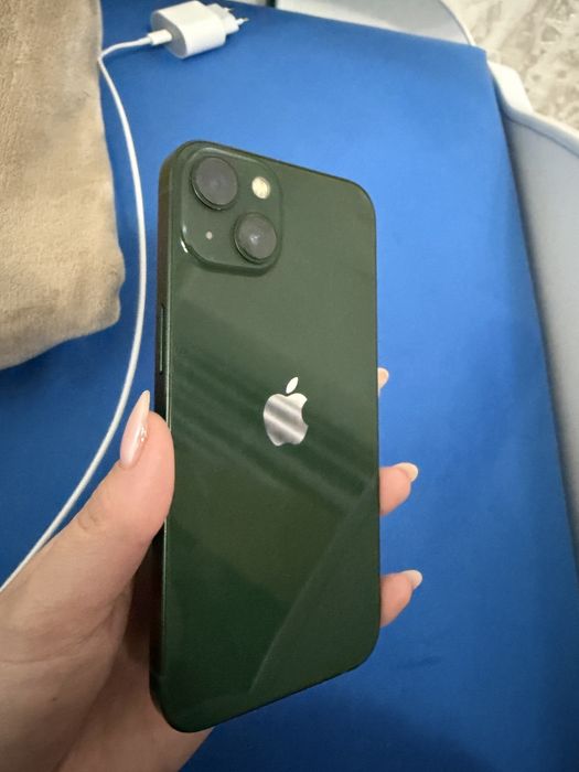 iphone 13,б/у 128gb,зеленый