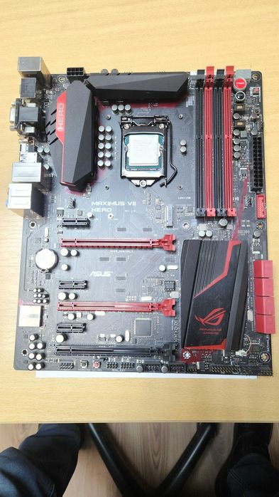 Дънна платка asus maximus 7 Hero/ i7-4770к/