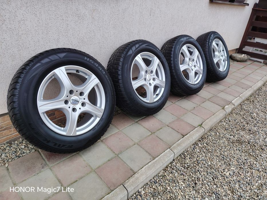 Jante aliaj 5x127 R17 Fiat Freemont Jeep Chrysler Lancia Dodge+anvelope iarna 225/65r17