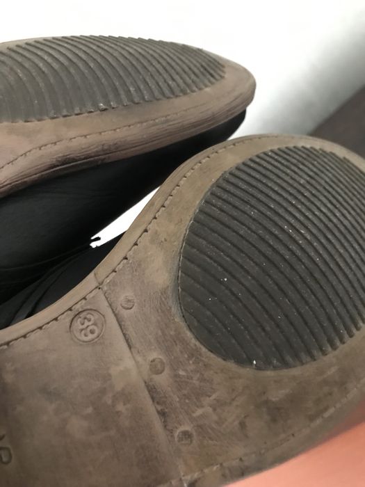 Ботинки демисезонные кожа 39 р.