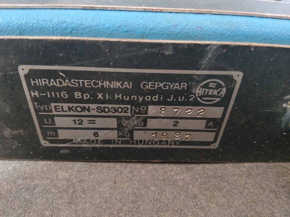 Tester auto injecție  Elkon SD 302