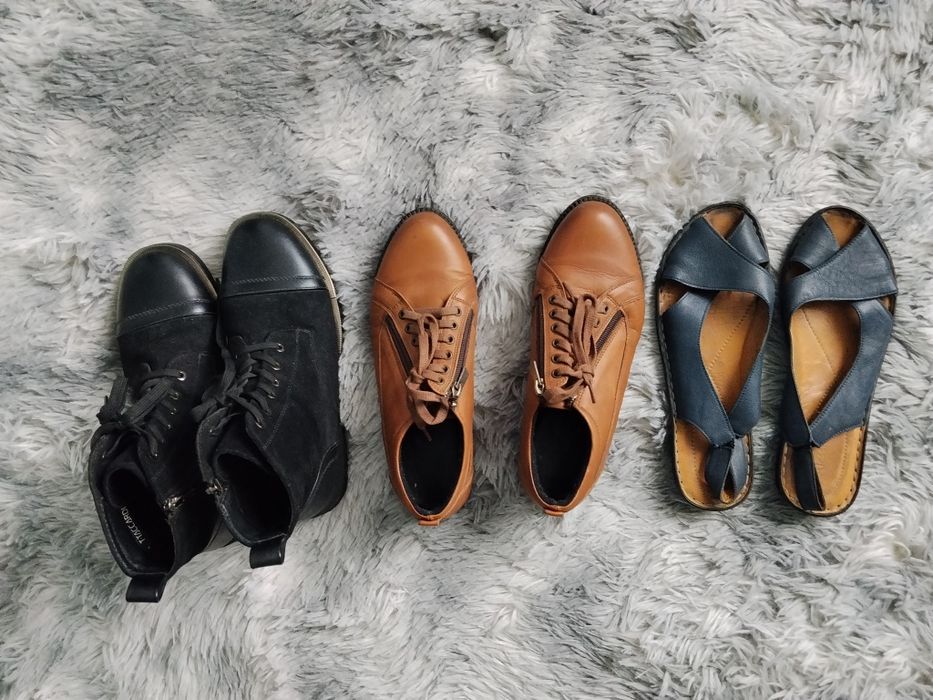 Обувь женская ношеная.