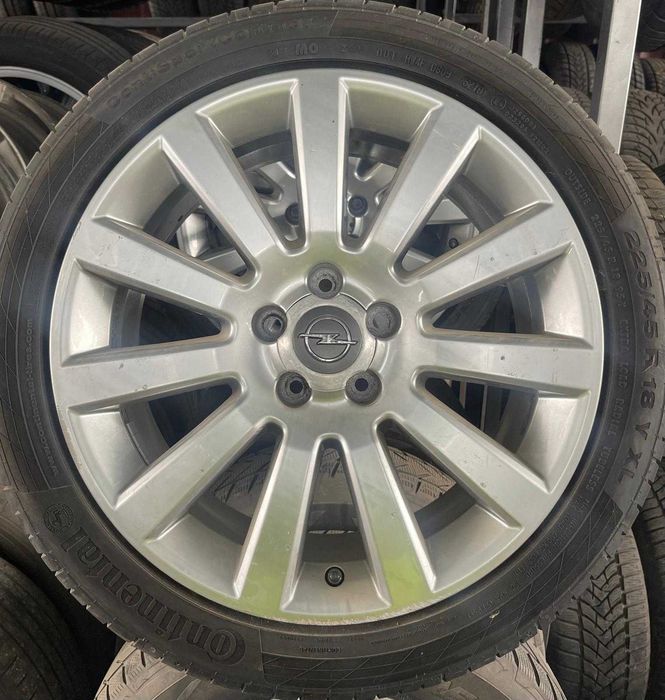 Jante aliaj R18 Opel 5X110 7,5Jx18H2 ET41 anvelope de vara 225 45 R18