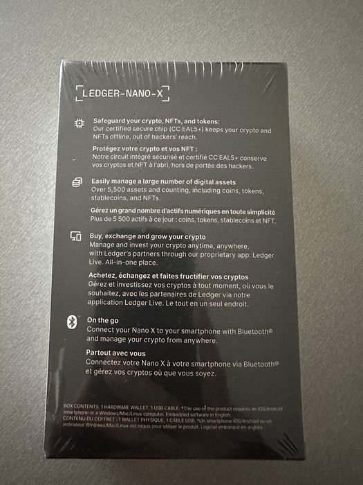 Крипто портфейл Ledger-Nano-X