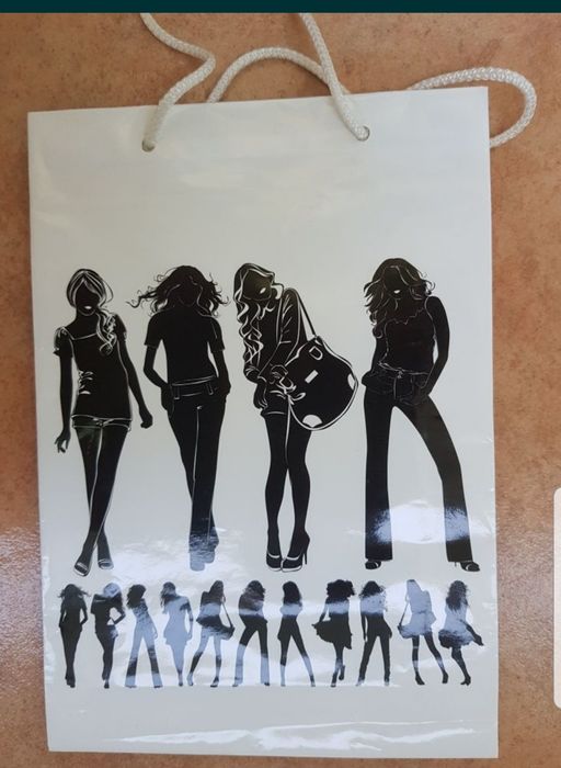 Pungă de cadouri plastifiată