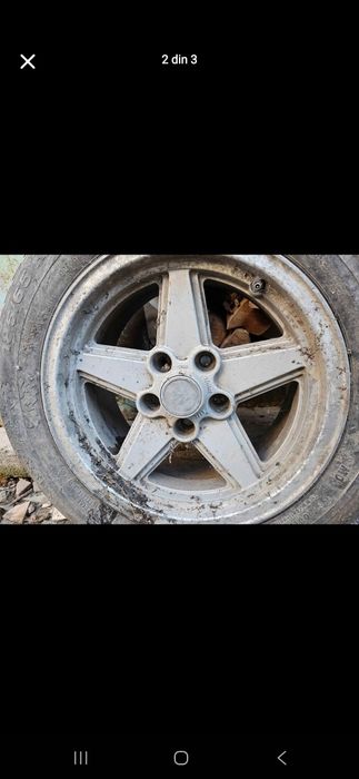 Vând 2 Jante de pe  Mercedes COBRA 1979