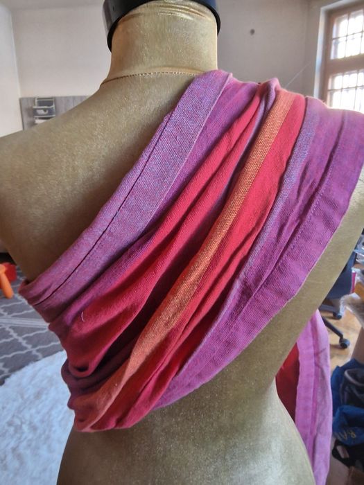 Sling cu inele, material respirabil din bumbac