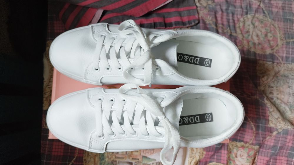 Кеды белые 40 (до 26см)